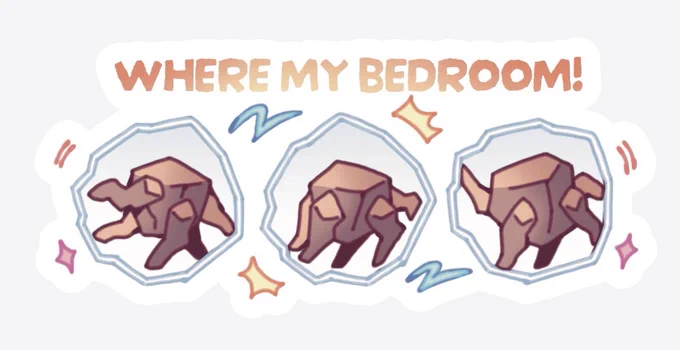 These stickers should've available at all my upcoming cons!