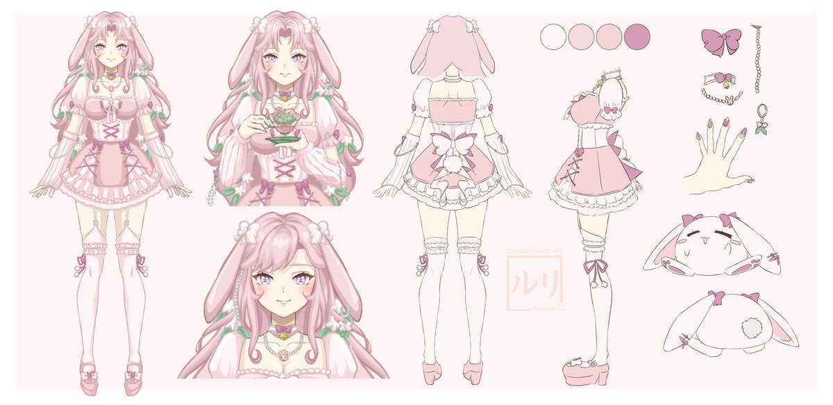 Yumi 🌿🌸 Mini Lop Bunny Vtuber tweet media