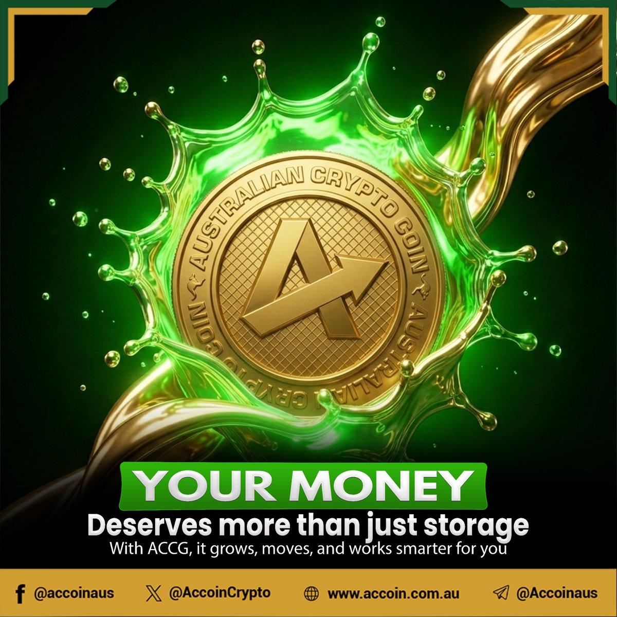 ACCG - Australian Crypto Coin Green tweet media