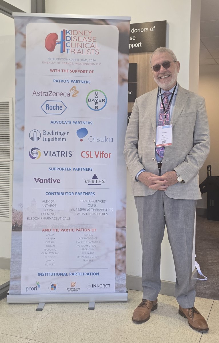 Eledon_Pharma's tweet photo. We were proud to sponsor #KDCT2026 in Washington D.C. last week. We connected with peers to discuss how to improve #KidneyDisease clinical trials and shared updates on our #immunosuppression research to help support #OneTransplantForLife for #KidneyTransplant recipients. $ELDN https://t.co/VhJqIsmvqf