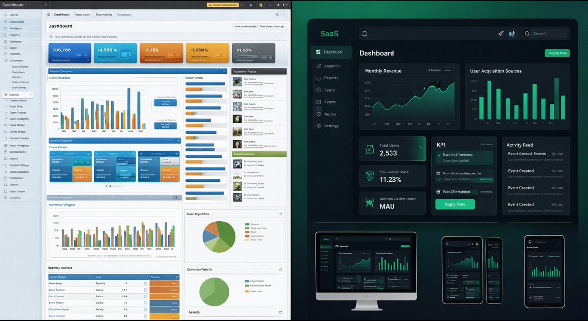 Mustak_Kafy's tweet image. 🚀 Dashboard Redesign

✅ Vue.js &amp;amp; Tailwind CSS ✅ Fully Responsive ✅ Fast Performance
DM for Frontend/UI projects! 📩
#Vuejs #TailwindCSS #Frontend #UIUX #RemoteWork