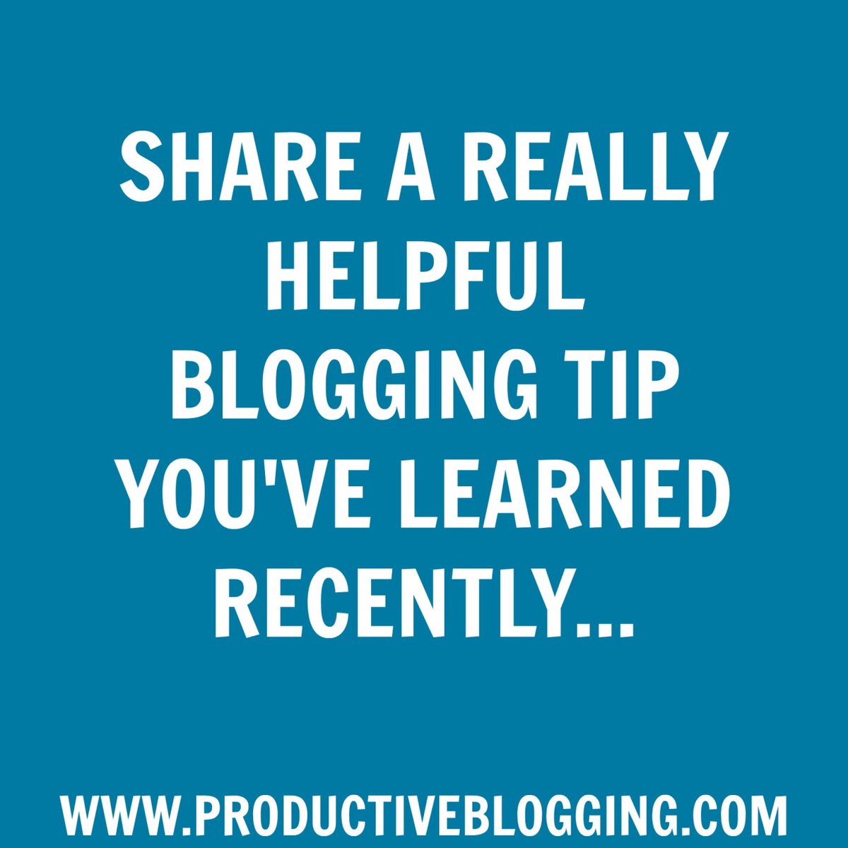 EbGargano's tweet image. Share a really helpful blogging tip you've learned recently...

#blogging #bloggingtips #sharingiscaring