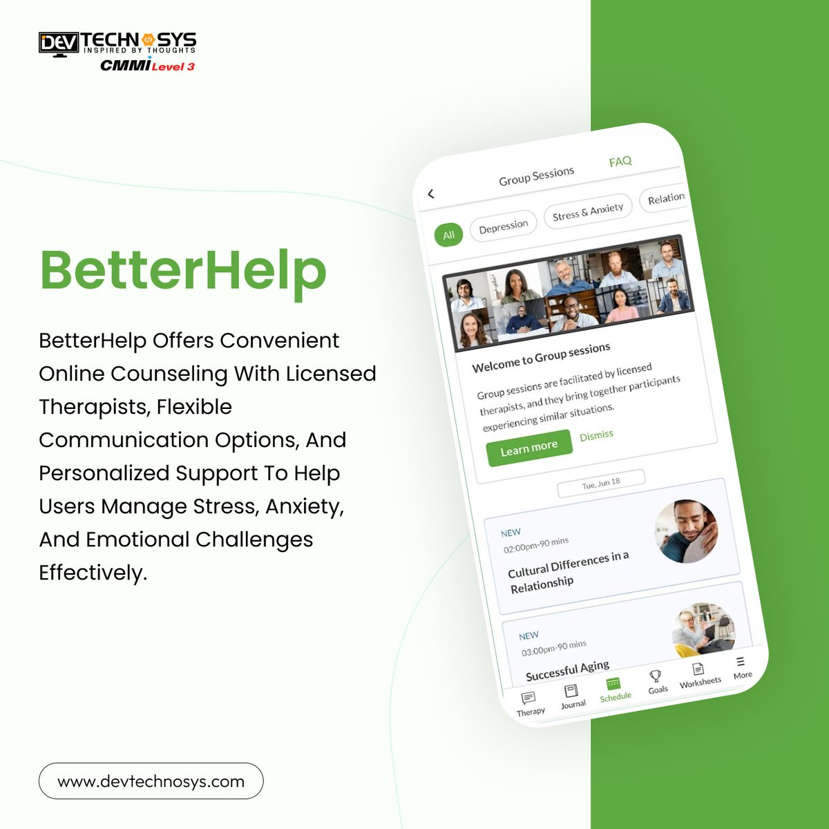 DevTechnosys's tweet image. Mental health meets technology!

Cost starts from $8K+ depending on features.

Check:
devtechnosys.com/insights/how-t…

#mentalhealth #digitalhealth #mobileapps #techstartup #innovation