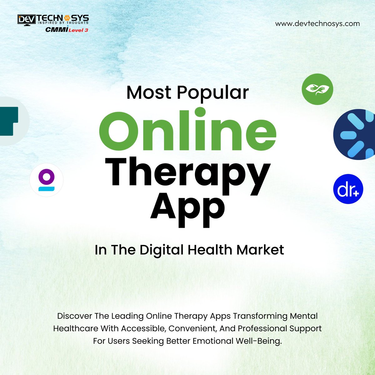 DevTechnosys's tweet image. Mental health meets technology!

Cost starts from $8K+ depending on features.

Check:
devtechnosys.com/insights/how-t…

#mentalhealth #digitalhealth #mobileapps #techstartup #innovation