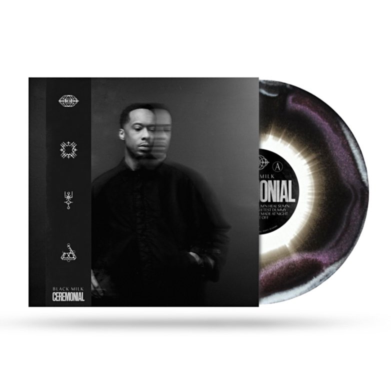 black_milk's tweet photo. 🔲💿 CEREMONIAL new album

3 color cosmic vinyl + CD 
pre-order now https://t.co/Ju8lbU1Vz1

album May 8th https://t.co/tEH84ixr6Y