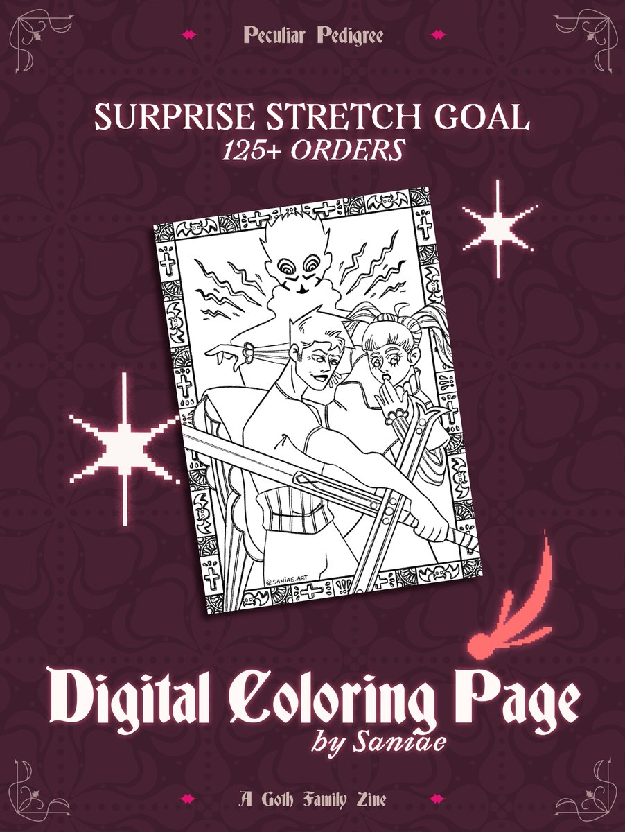 peculiar pedigree - a goth family zine tweet media