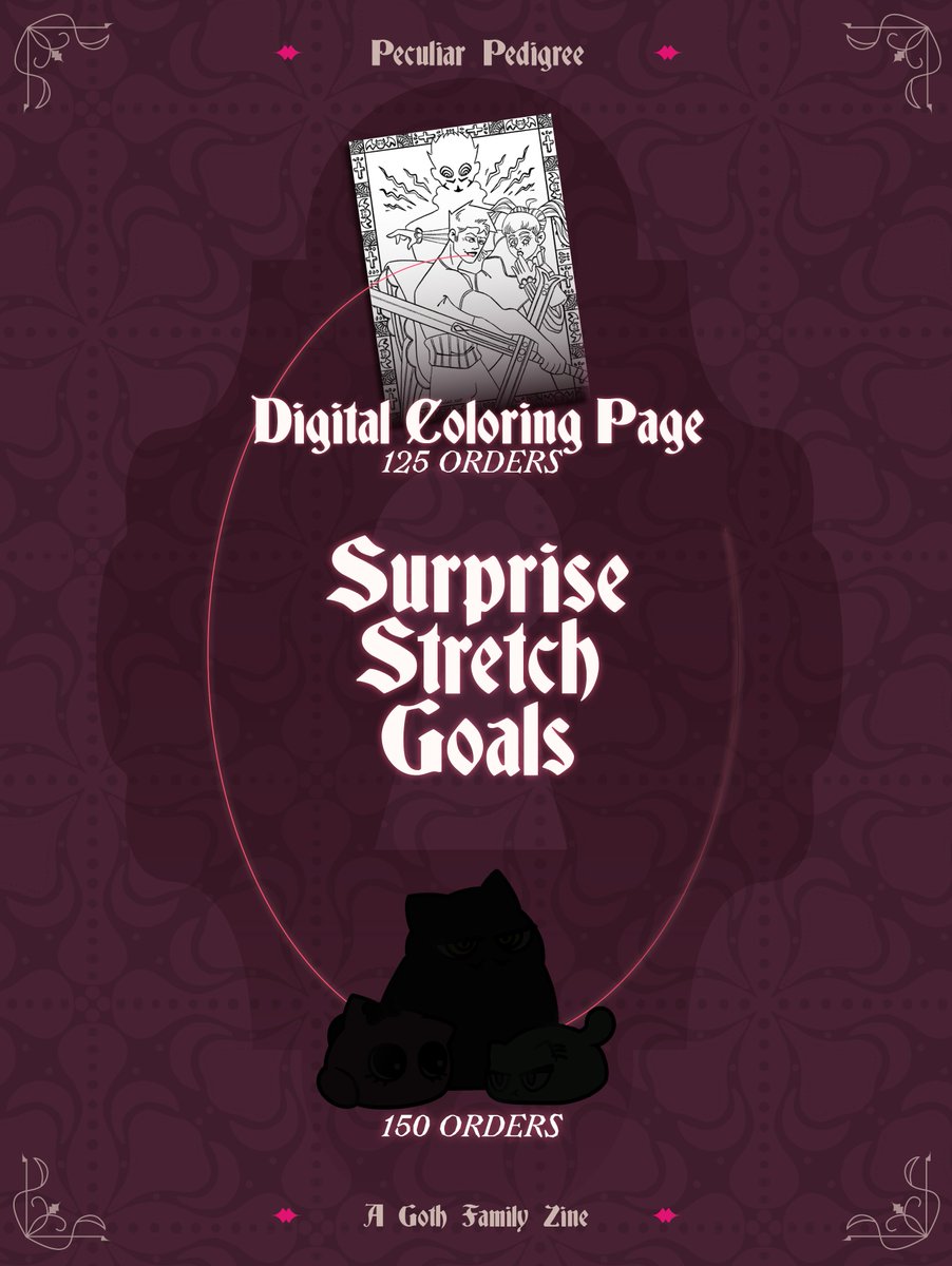 peculiar pedigree - a goth family zine tweet media