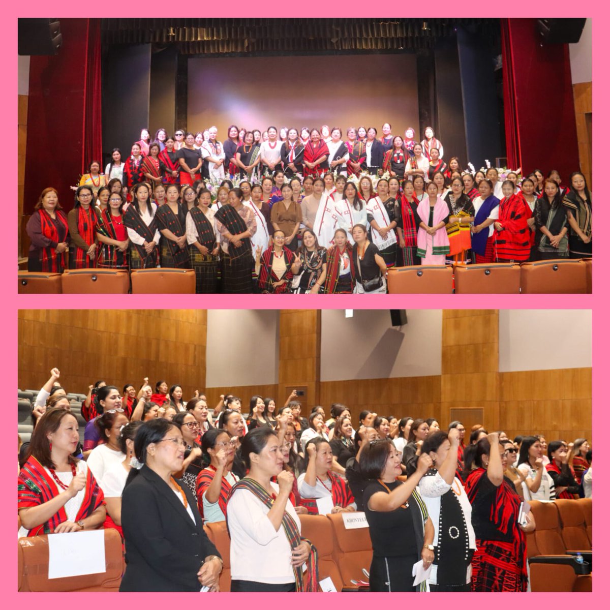 Today, the Town Hall in Dimapur witnessed a remarkable convergence of voices, reflecting a shared commitment towards strengthening women’s participation in governance. The BJP Mahila Morcha Nagaland, under the leadership of President Smti. <a href="/TRothrong/">Tsachola Rothrong</a>, successfully organized the