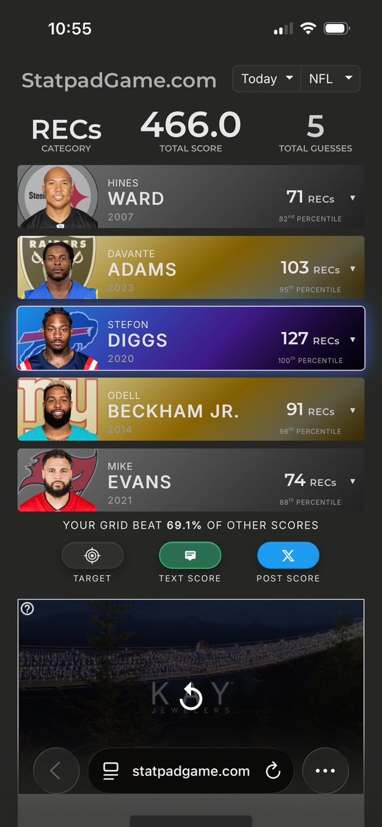 bigiless's tweet photo. @StatpadGame Mike Evans guess was just stupid https://t.co/78FzJ7pO4p