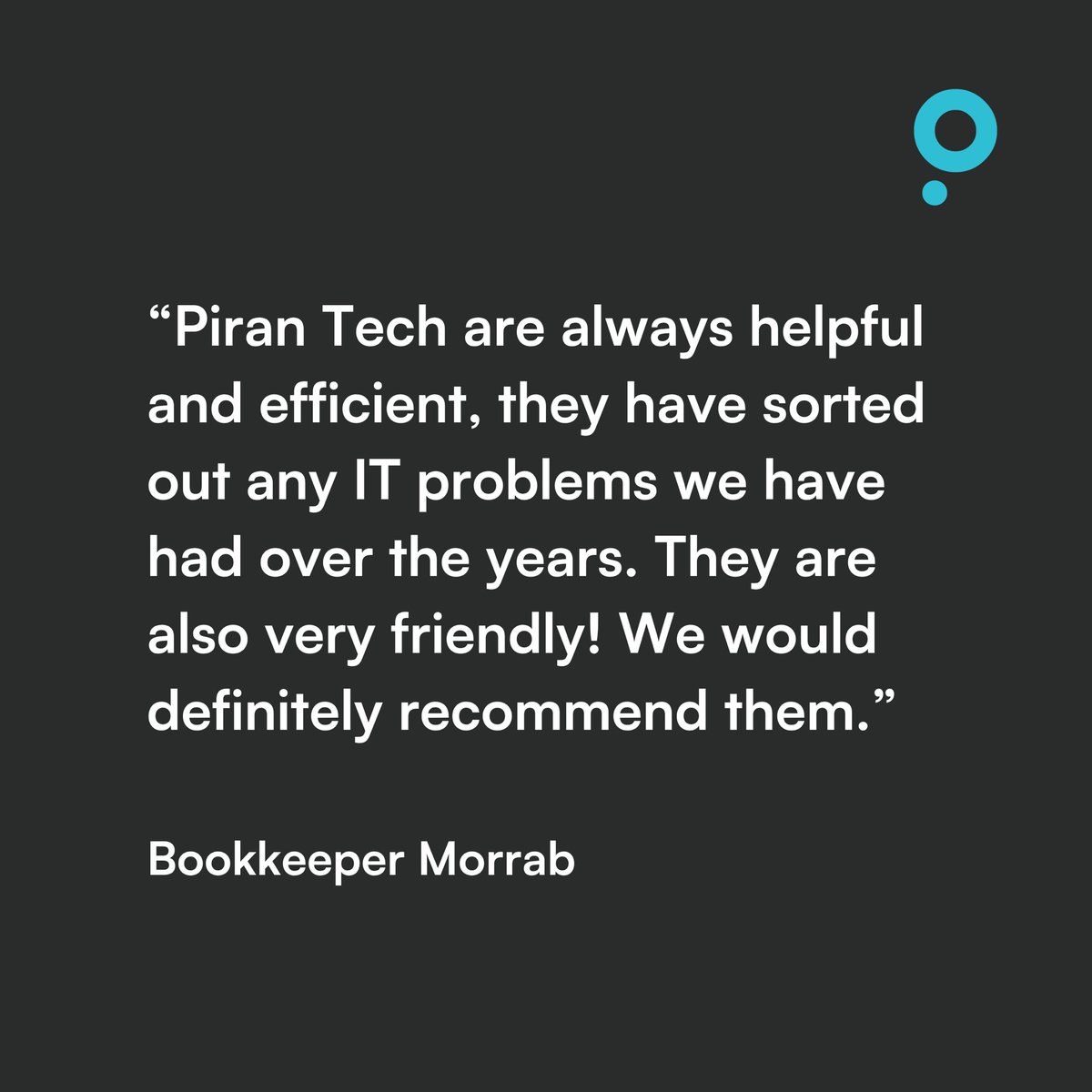 pirantech's tweet photo. A couple of recent reviews! 

Remember, if you're a Piran customer who leaves us a review, you'll automatically be entered into our quarterly prize draw.

You can leave us a review here: https://t.co/LCVrYprHmF https://t.co/YbbvFQddRh