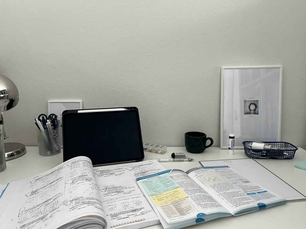 hom3boun's tweet image. current desk situation #studytwt