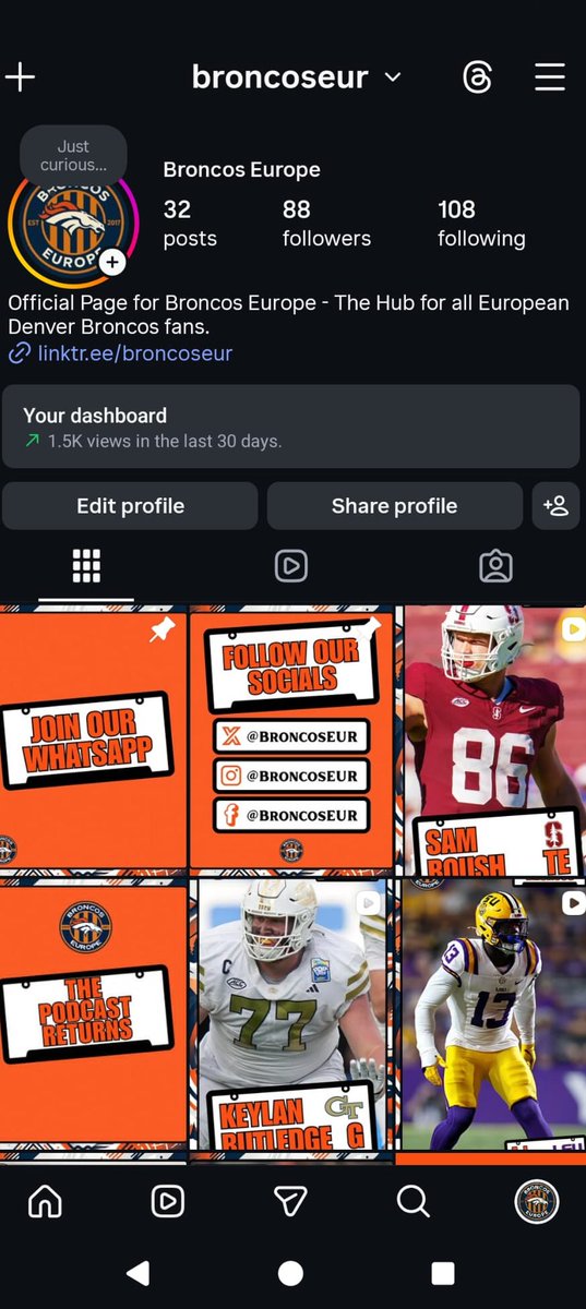 Broncos Europe tweet media