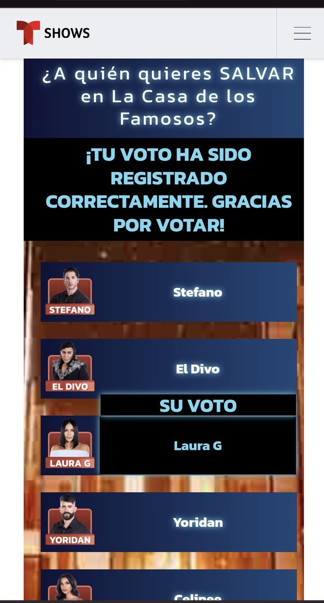Todos los fans de Sol votemos a Laura G en #LCDLF6 #GranHermano