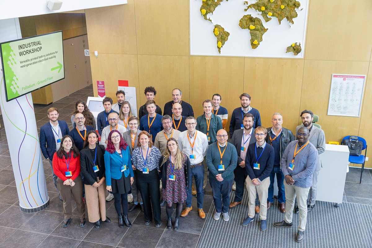 versaprintEU's tweet photo. VERSAPRINT Industrial Workshop has come to a close! 
A full day on 3D-printed battery tech, cross-sector deployment, and the road from lab to market,  with experts from automotive, aeronautics and sustainability.
Thanks to all speakers &amp; attendees, in person and online! https://t.co/bsOMRxcYM5