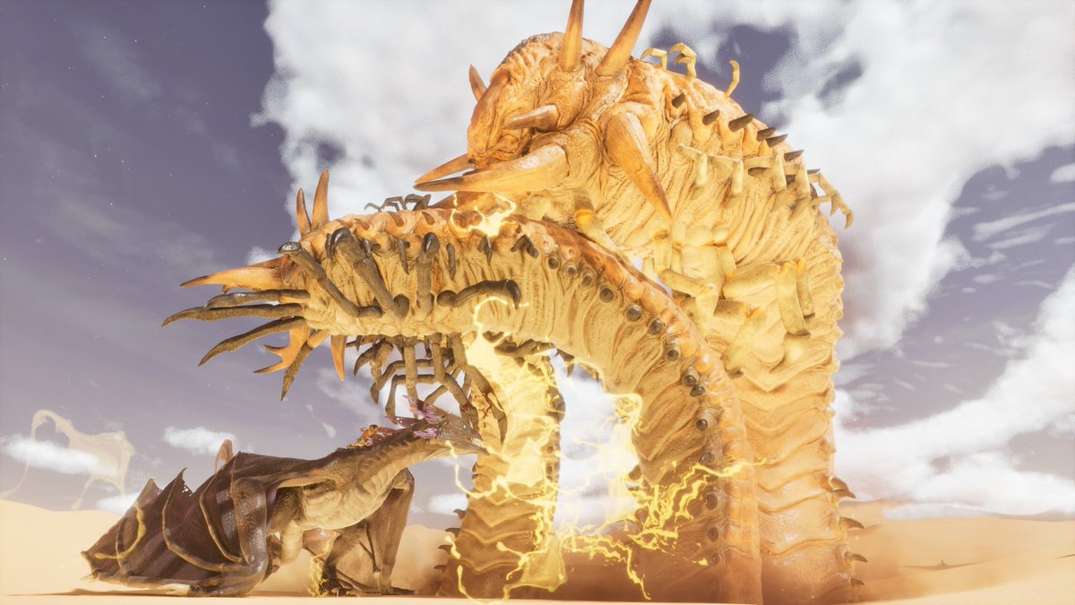 iizuna_san's tweet image. ちょっ…！ちょっ！！強っ…！！！はあ゙っ！？なんか一匹デカくねっ！！？
#ARK #ASA
#ARKSurvivalAscended 
#スコーチドアース