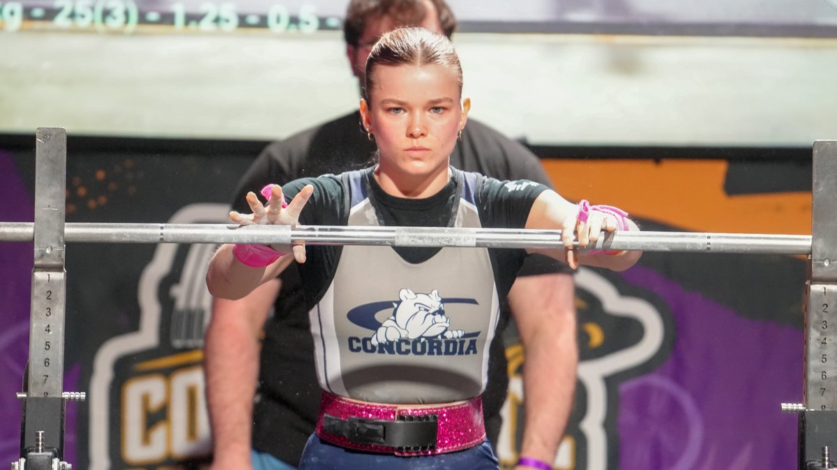cunebulldogs's tweet photo. It sounded crazy even on paper. Taylor Hedke was bold enough to accept the challenge and heroic enough to conquer it. Her whirlwind 24 hours that ended with two All-America awards, earned on back-to-back days, is the stuff of Concordia Bulldog legend.

🐾 FEATURE ➡️ https://t.co/bpXAccYMiQ