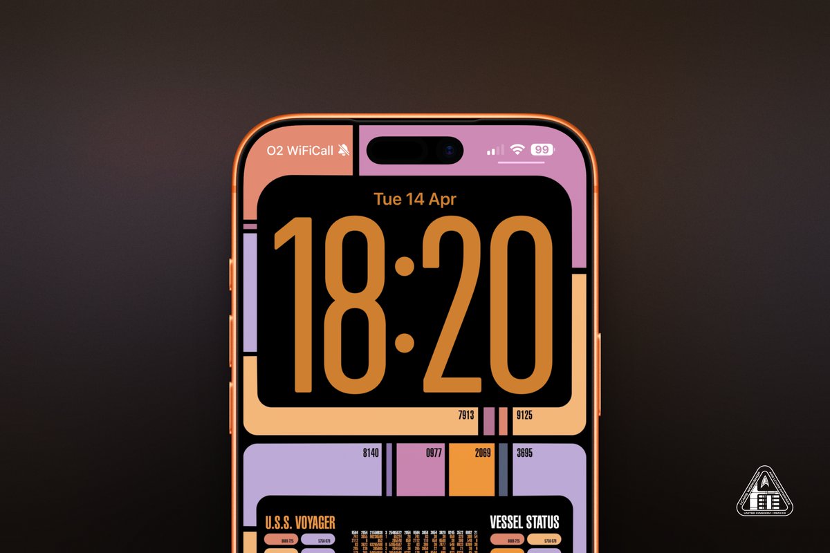 mikeoverton21's tweet image. New wallpaper drop 🚀

This weeks wallpaper is a voyager vessel status mobile wallpaper. Designed from the vesselt status screen seen throughout Voyager. 

Free download: lcarsworkshop.com 

#StarTrek #wallpaper #scifi