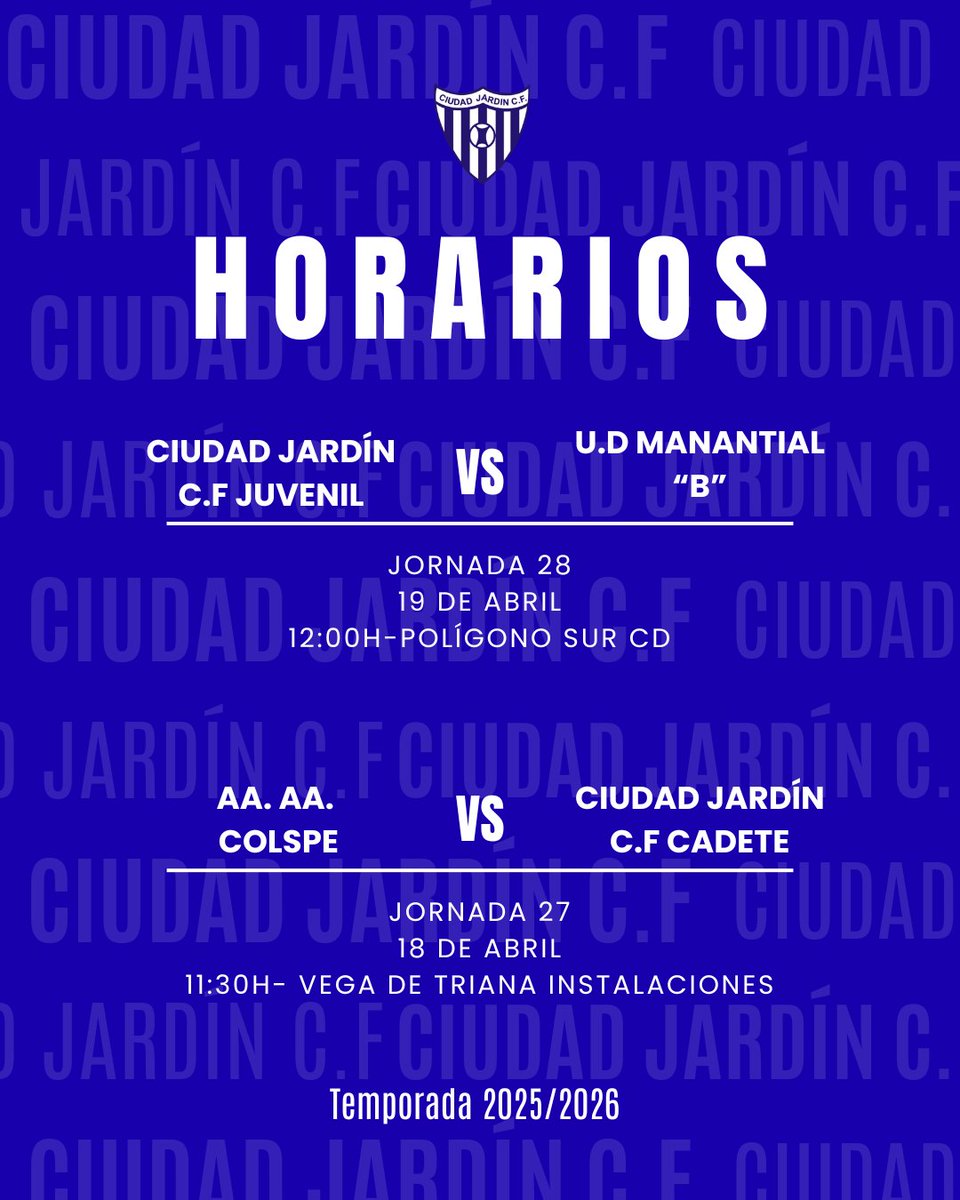 CIUDAD JARDÍN C.F. tweet media
