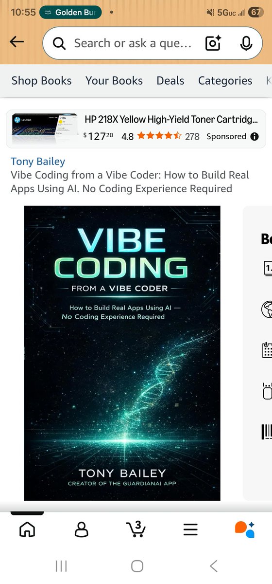 trebailey3's tweet photo. Are you #VibeCoding ? Need help? Check out my book, Vibe Coding from a Vibe Coder available on Amazon.
https://t.co/j7cEWoHcCE

#VibeCoder #Prompt #PromptEngineering https://t.co/uokC8xsQv8