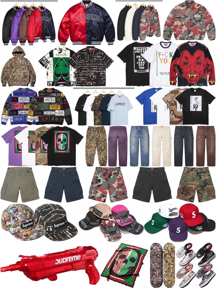 KicksFinder's tweet photo. NOW LIVE via Supreme US
Supreme Week 8 + Vans Collection

New https://t.co/o8BkOZOLxQ 
Shoes https://t.co/Om44ohioy3 
Shop All https://t.co/MAzcub3FMA 

📸 @DropsByJay https://t.co/ledyz1QzuI