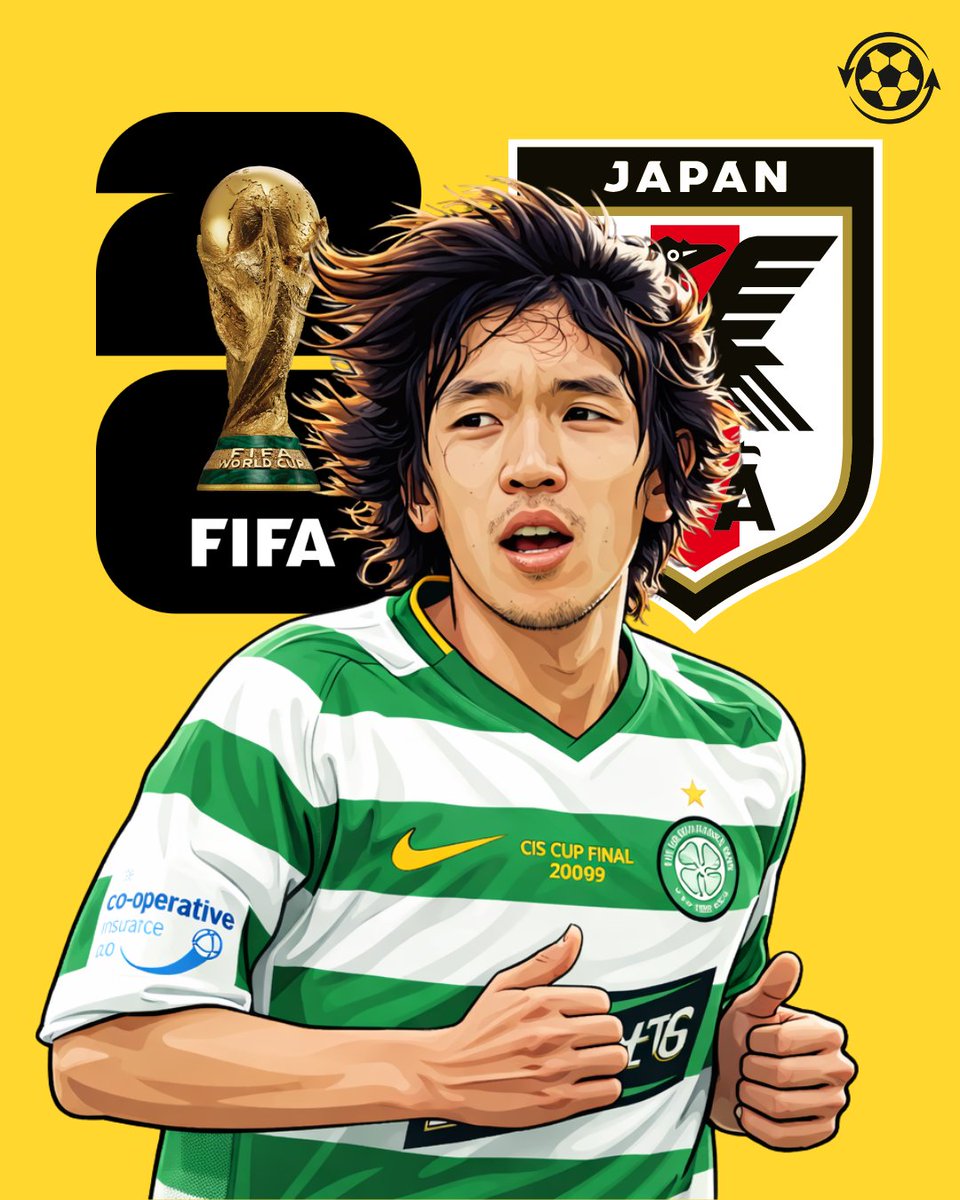 🚨 𝗢𝗙𝗙𝗜𝗖𝗜𝗔𝗟: Legendary Celtic player Shunsuke Nakamura has been appointed to the Japanese coaching staff for the 2026 World Cup. 🆕🇯🇵

Right now, Japan are 𝗨𝗡𝗕𝗘𝗔𝗧𝗘𝗡 in 6 matches against European nations since 2019:

✅ 1–0 win vs. England 🏴󠁧󠁢󠁥󠁮󠁧󠁿
✅ 1–0 win vs.