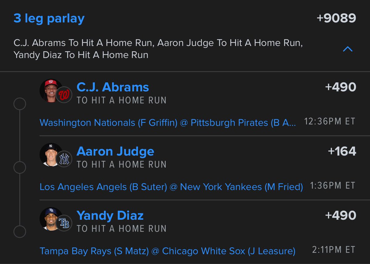 This should be pretty simple Judge better go when I bet on him 🥹
<a href="/Playbook/">Playbook</a>