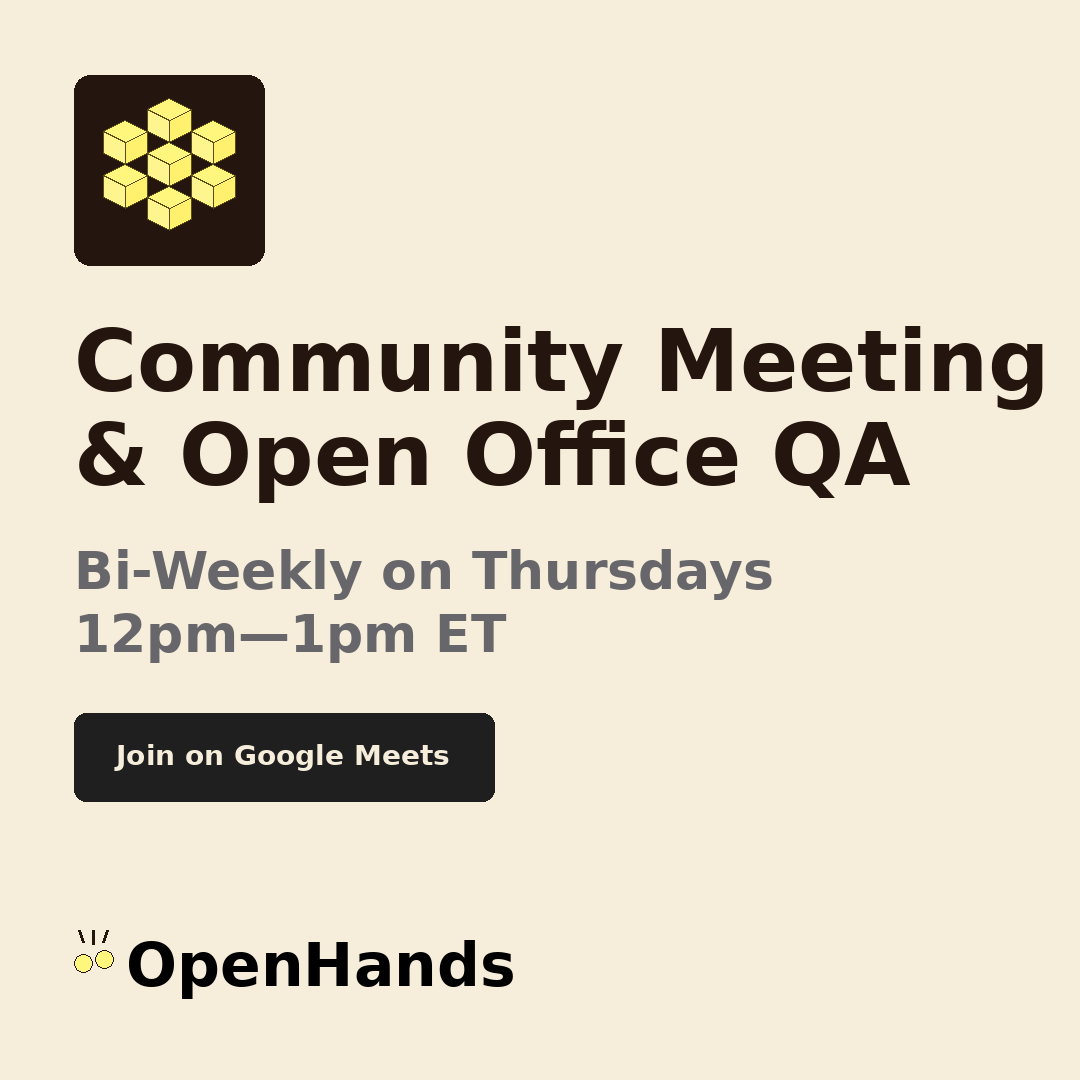 OpenHands tweet media