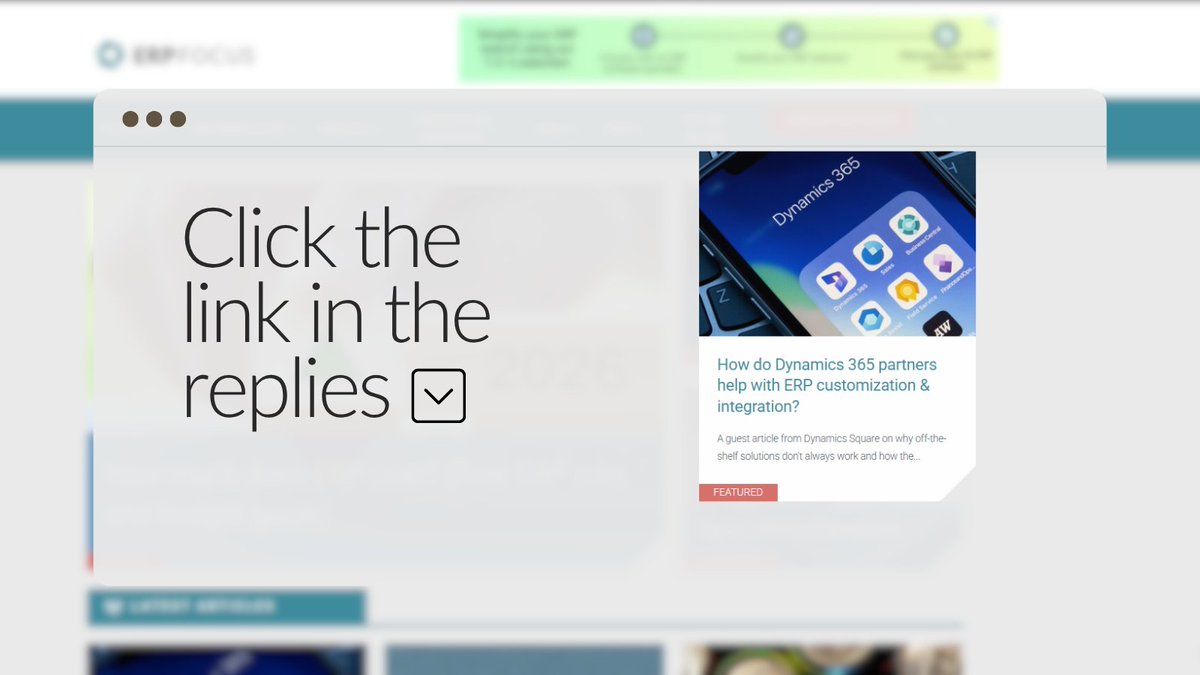 ERP Focus tweet media