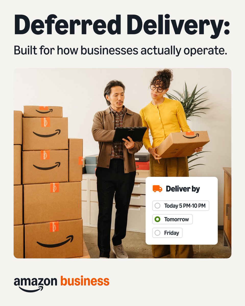 Amazon Business tweet media