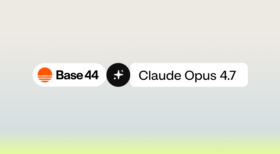 Base44 tweet media