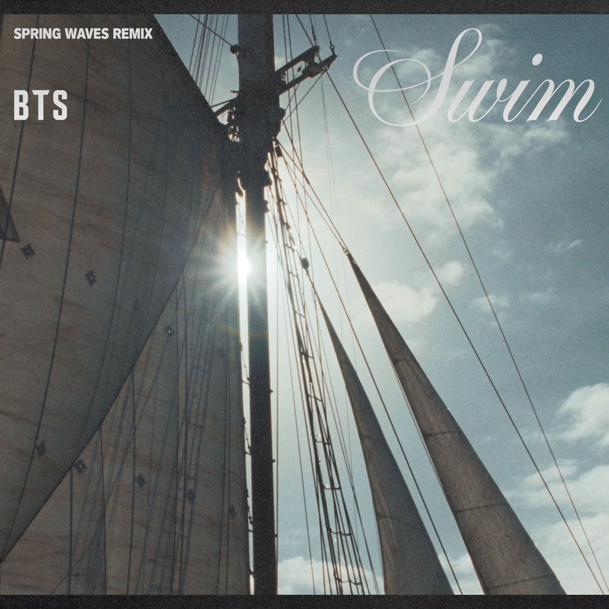 .<a href="/BTS_twt/">방탄소년단</a> "SWIM (Spring Waves Remix)" will be released on April 17 at 1PM KST

It reimagines the original song as a jazz quartet consisting of piano, drums, double bass, and guitar. The result is a sound that is tranquil yet warm, like the arrival of spring after a long winter’s