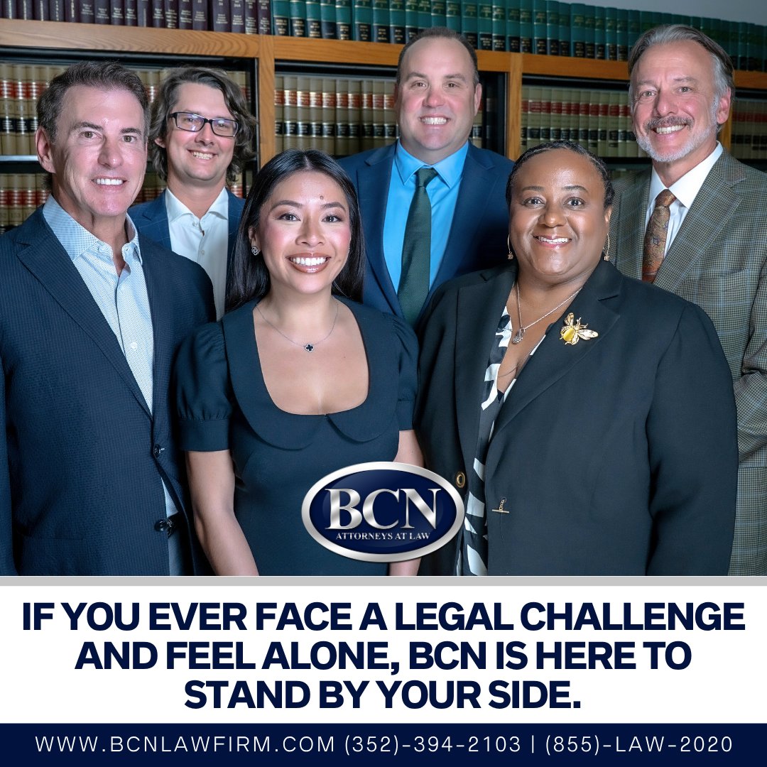 bcn_law's tweet image. We want you to be fully informed and directly involved in the decision-making and handling of your case. Call us today!

#BCNLaw #HereForYou #TransparencyMatters #bcnlawfirm #personalinjury #personalinjurylawyer #criminallawyer #criminaldefense #bankruptcy