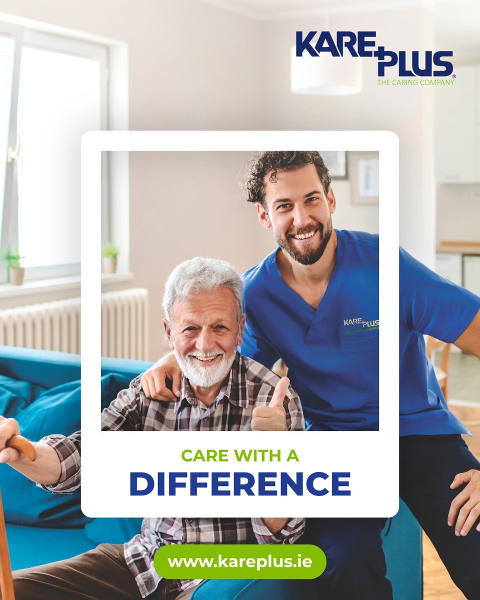 From everyday support to meaningful companionship, it’s the small details that make the biggest difference. 💙

Experience care that truly puts people first.

To learn more, visit 👉 kareplus.ie

#CareWithADifference #KarePlus #CareJobsIreland #WorkInCare