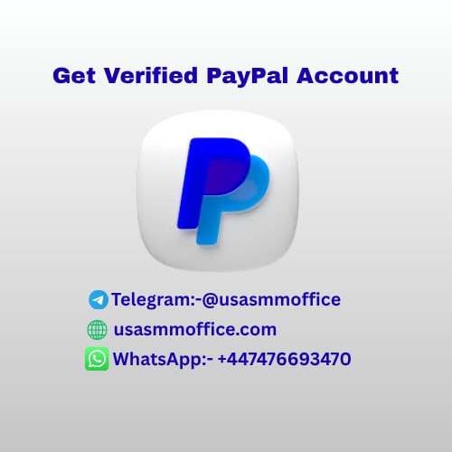 usasmmoffice45's tweet photo. Verified PayPal Account
Purchasing a verified PayPal account can be a straightforward process if you know the right steps to follow. First, it’s essential to conduct thorough research. 
https://t.co/u03XfWWY6Z https://t.co/o6RvK01kQE