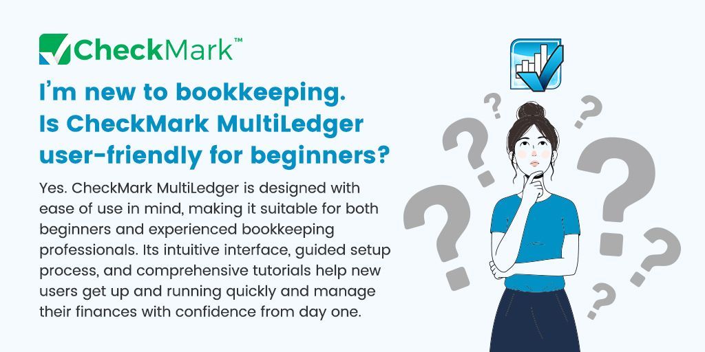 CheckMark_Inc's tweet image. Find answers to common questions and learn how CheckMark MultiLedger simplifies your accounting workflow. Learn more: checkmark.com/multiledger/ #AccountingHelp #MultiLedger #CheckMark