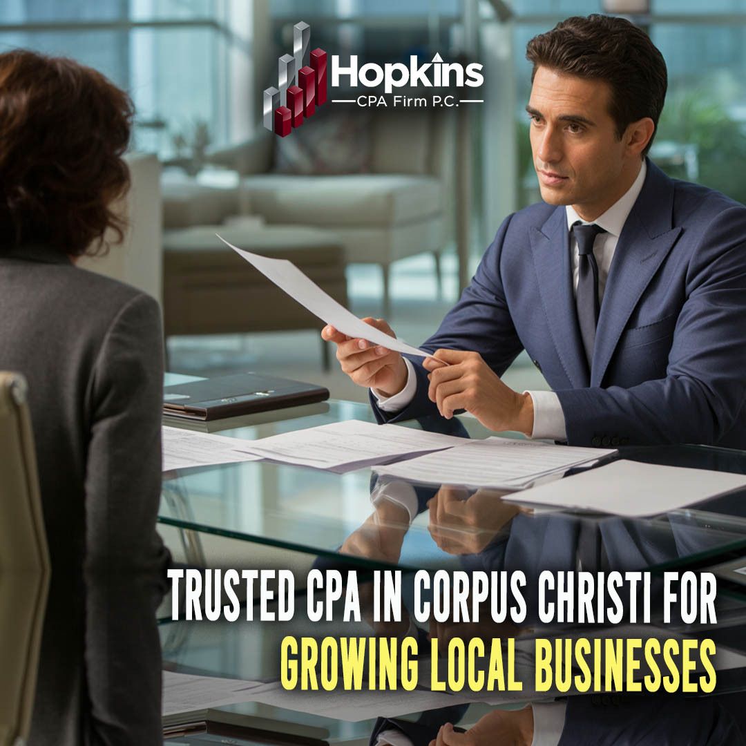 HopkinsCpa's tweet image. Looking for a reliable cpa in corpus christi? 
Our team helps business owners stay organized, improve cash flow visibility, and prepare for tax season with confidence.

Let’s secure your TaxShield
📞 361-360-3855
📲 bit.ly/Book-HopkinsCP…

#HopkinsCPAFirmPC #TaxShield #IRSAudit