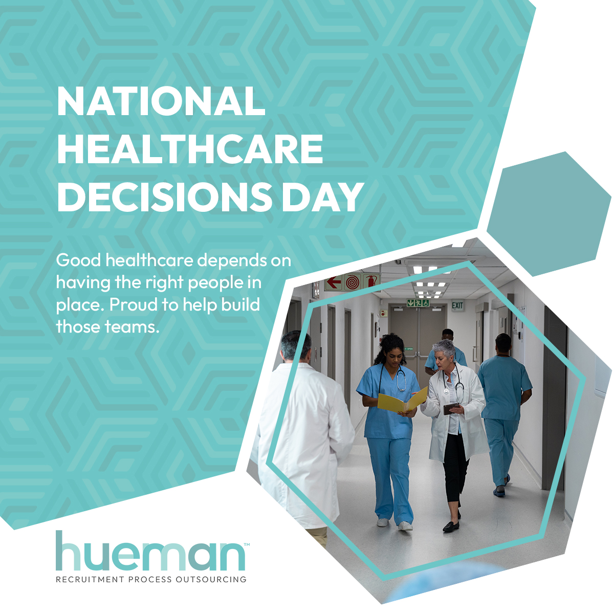 HuemanRPO's tweet photo. The best decisions in healthcare are only possible when the right people are in place.
 
At Hueman RPO, we are proud to contribute to the teams that make a difference every day. https://t.co/6J474P1Tvo
