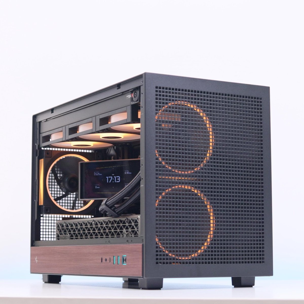 Deepcoolglobal's tweet image. WOOD YOU??

AIO: LT360 VISION ARGB
Case: CH260 WOOD

#deepcool #LT360VISIONARGB #CH260 #airflow #pcbuilding #fps #gamingpc #gamerlife #esports #cpucooler #lga1851 #am4 #am5 #memes