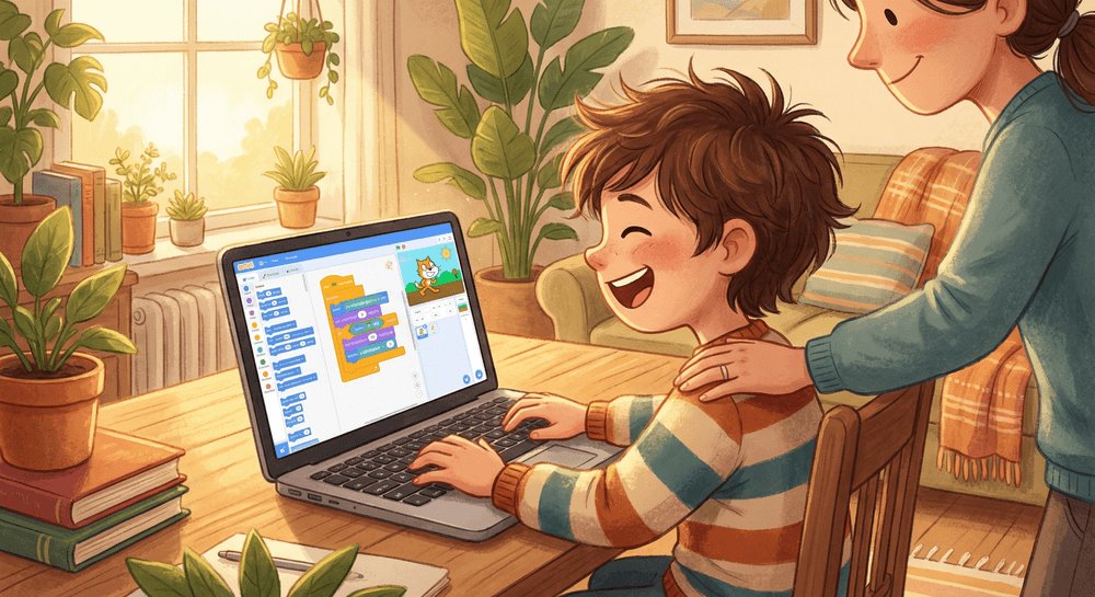 gotynker's tweet image. April is CS &amp;amp; IT Awareness Month! 🌟 The best time to start your child's coding journey? Now. Tynker makes it easy to learn at home — block coding, Python, Minecraft modding &amp;amp; more. Give them a skill for life → tynker.com 

#CodingForKids #STEM #LearnToCode