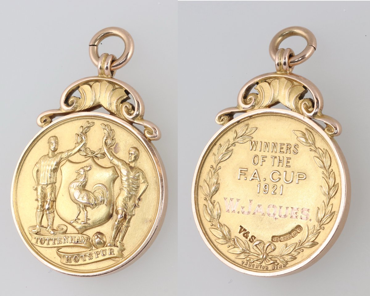 denhams's tweet image. Included in our 22 April Antique Auction is a 1921 #Tottenham FA Cup Winners medal to Billy Jaques and related gold pocket watch, 2 Quentin Blake Arabel watercolours &amp;amp; many other fabulous items, view all lots online or in person denhams.com/antique-auctio… #facup #spurs