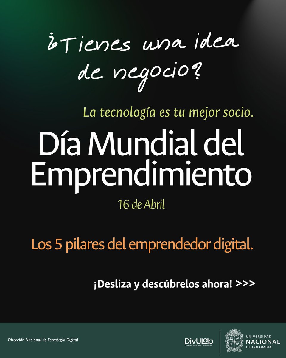 Dirección Nacional de Estrategia Digital - UNAL tweet media