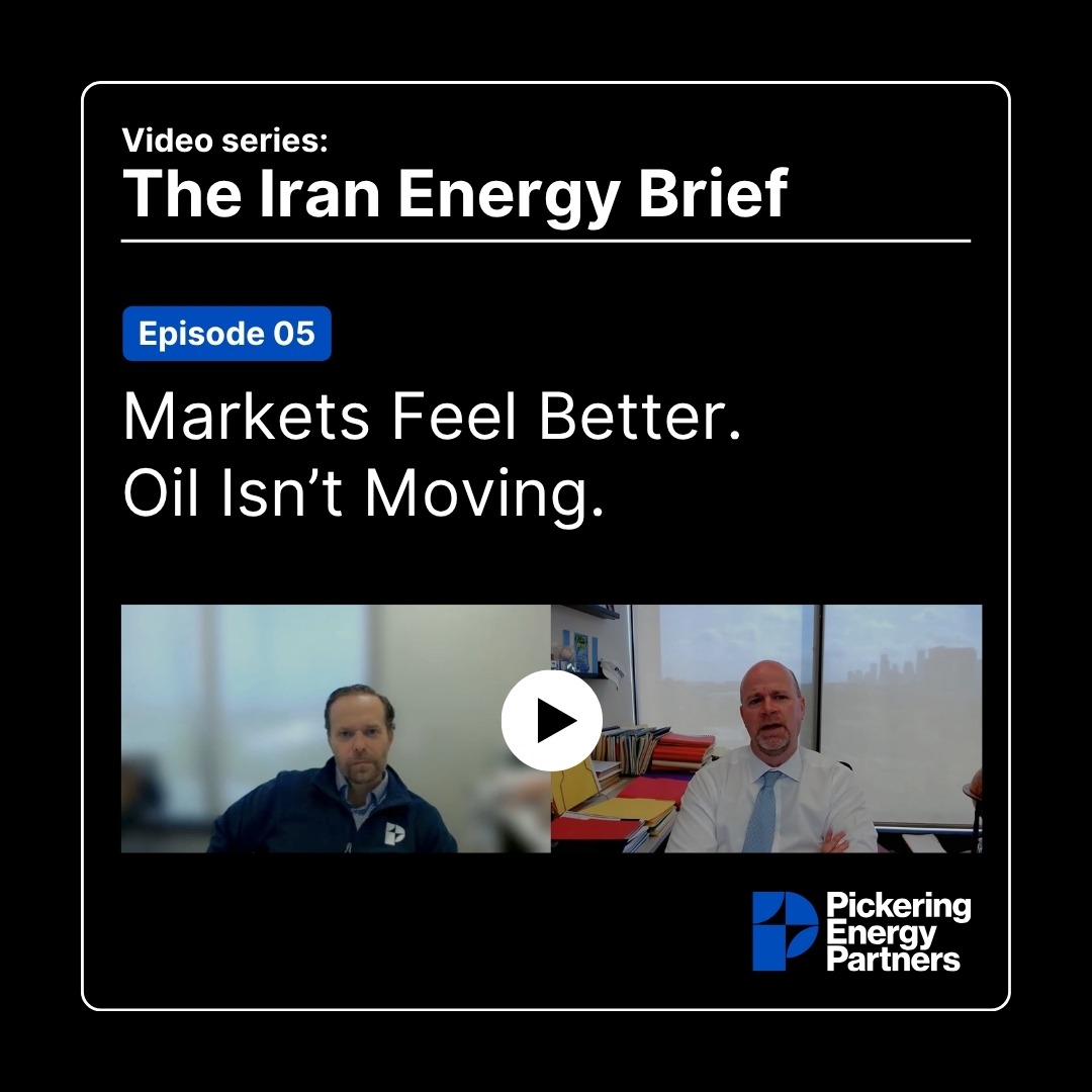 PEP_EnergyBrain's tweet photo. Episode 5 is out now.

@pickeringenergy  and Josh Martin explore why improving sentiment doesn't match physical reality. Ceasefire negotiations create progress, but meaningful volumes still aren't flowing through the Strait of Hormuz.

Watch: https://t.co/1addhORvrz

#PEP #oil https://t.co/82PlOcFcDK