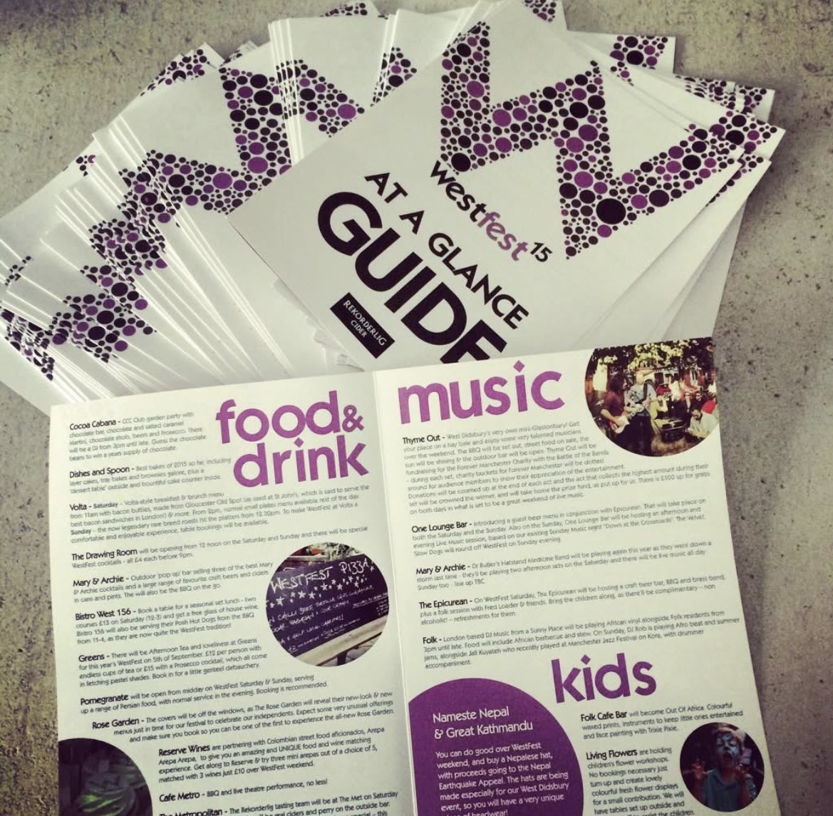 WeAreLifeDesign's tweet photo. Ah, memories of WestFest. Nice looking back, as we sort our portfolio for our new website. As well as current designs, we’re going retro too, &amp; inc past work to show what we can do. Fancy working w/ ppl who know how to support local businesses?
helen@wearelife.co.uk
01614457759. https://t.co/Sv0FI8iw2C