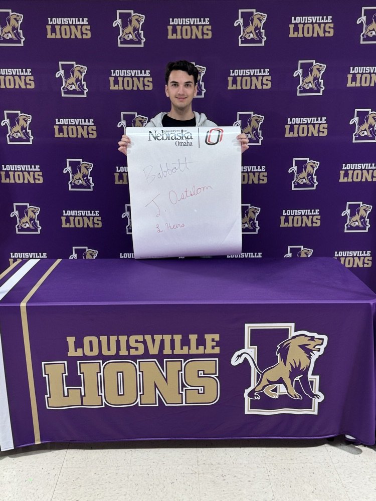 Congratulations to Lincoln Heins. Yesterday Lincoln signed his banner to attend UNO and he plans to major in computer engineering. We are proud of you! #WhatWeDo
