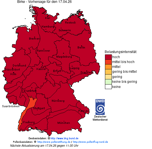 wetter's tweet photo. Trotz des wechselhaften Wetter haben derzeit einige #Allergiker unter Euch sicherlich "die Nase voll". Liegt vielleicht an der unangenehmen Kombination aus #Aprilwetter und #Pollenflug von #Birke und #Esche. Da muss man wohl so manches "'Brett bohren" um das Holz in #Taschentücher wandeln zu können ...:
https://t.co/BHXeNJddTy