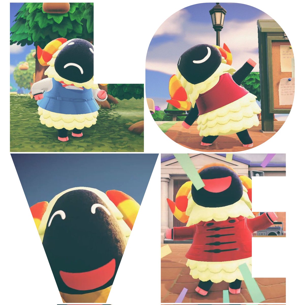 pug800's tweet photo. #NintendoSwitch #どうぶつの森 #AnimalCrossing #ACNH
間に合わなかった～
メリ誕🐏 https://t.co/wh20HGfH2c