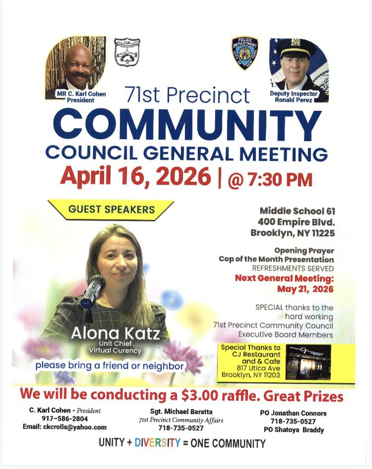 NYPD 71st Precinct tweet media