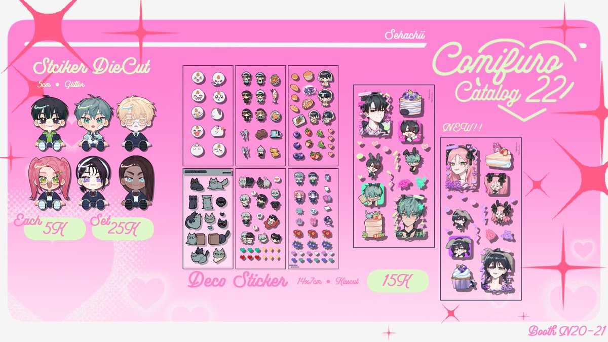 ️&🔁are appreciated Sehachi's Comifuro 22 Pre-Order Batch 03 🗓️PO Period ...