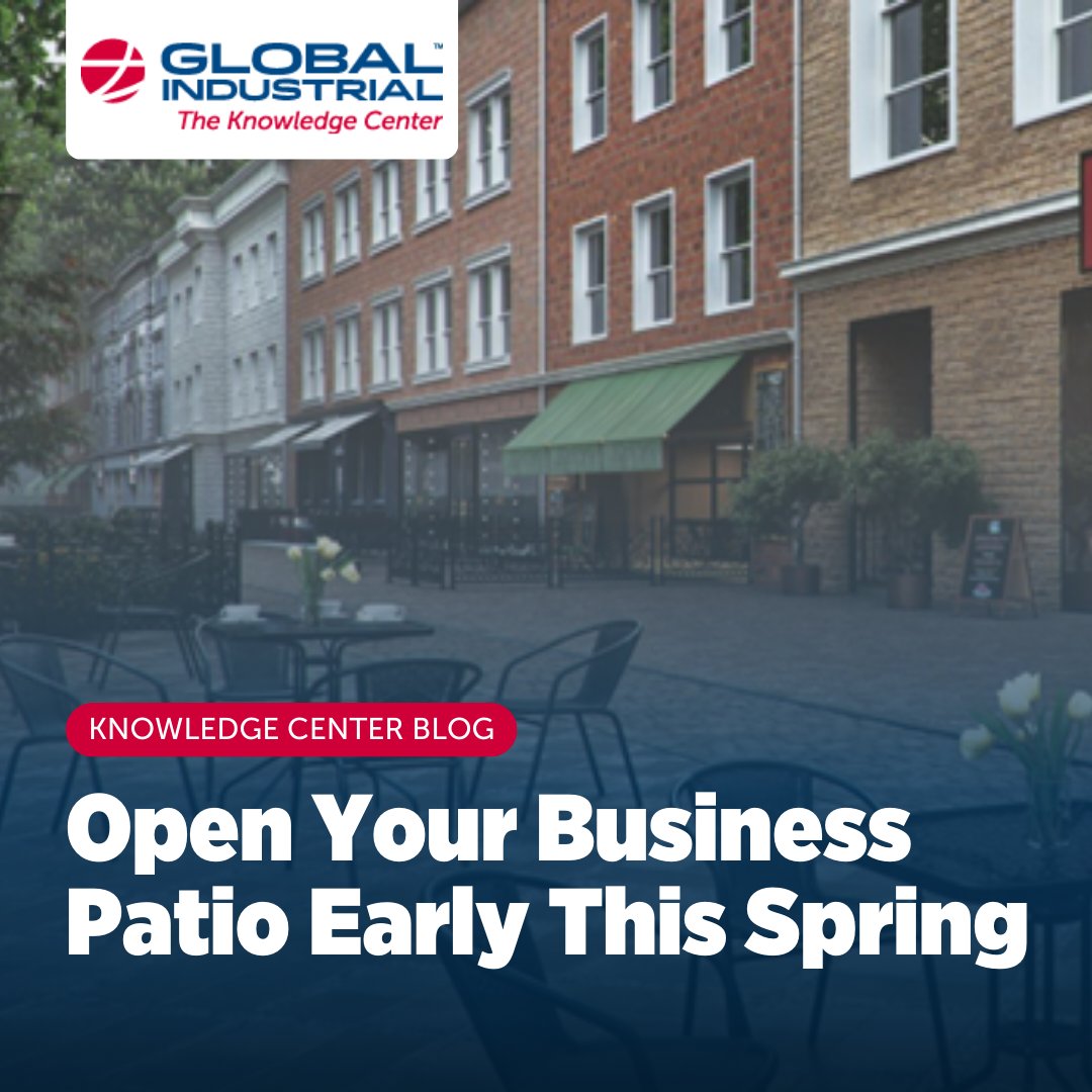 Global_Indust's tweet photo. Open your patio early. Beat the rush. Win the season. 

Read here: https://t.co/ZJb5BXecoW

Our quick guide covers how to prep your space fast &amp; open with confidence.

#HospitalityManagement #RestaurantOperations #FacilityManagement #OutdoorSeating #SpringPreparation https://t.co/vXnEcdLJJL