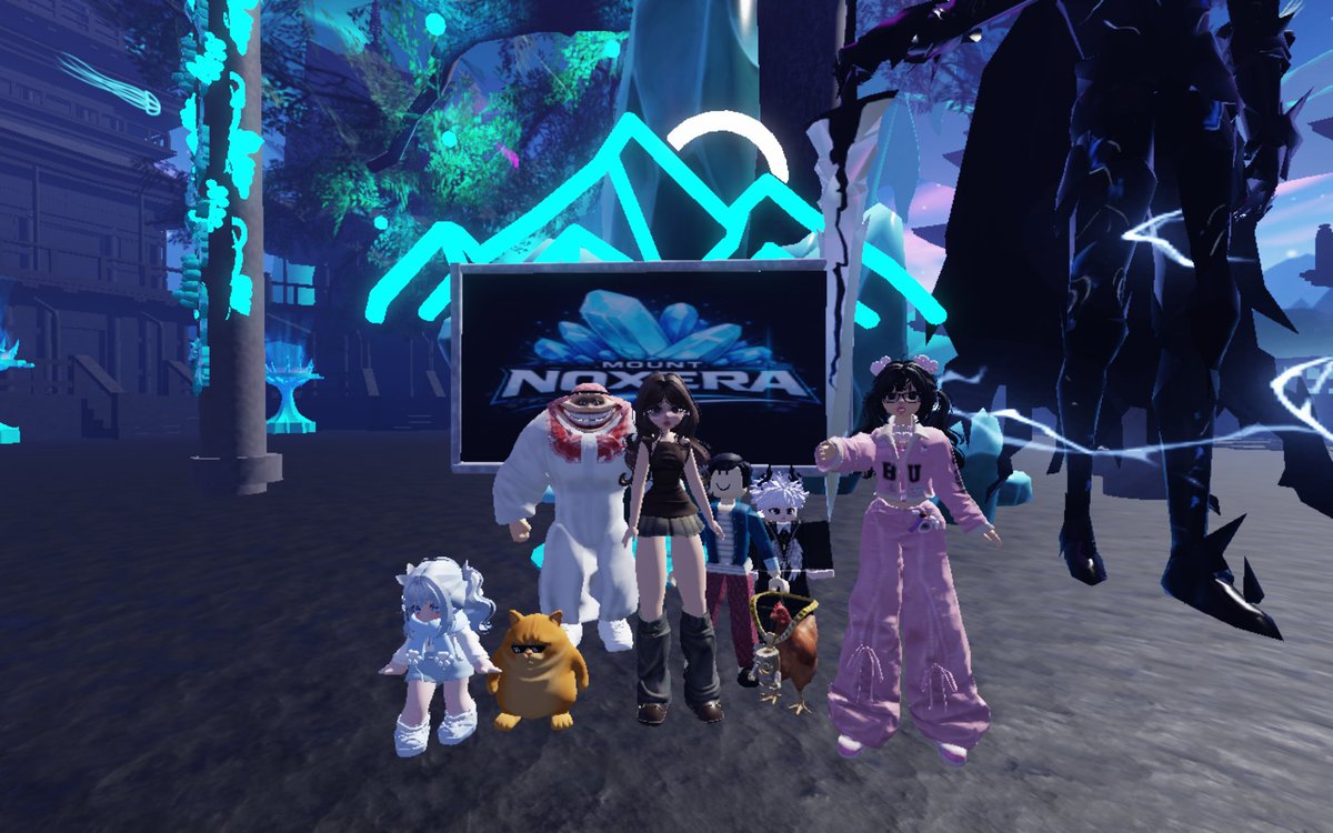An exciting adventure with My Shromies Friends from <a href="/0xfairblock/">Fairblock</a>!
Finally conquered Mount SkyTopia and Noxera in Roblox🏔️ 
Energy is top-notch, thank you so much to <a href="/0xdamm28/">Damm</a> for hosting
Can't wait for the next one! 🙌